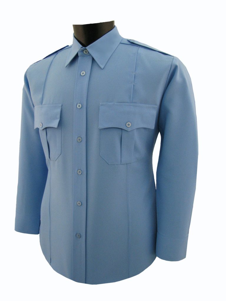 Mens 100% Polyester Security Shirt Long Sleeve. National Patrol - shirts - uniforms - guards - the uniform hub