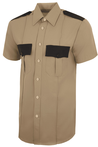 Mens 100% Polyester Security Shirt Short Sleeve. National Patrol - Image 24