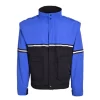 Waterproof Zip-Off Sleeve Bike Patrol Jacket With Removable Liner