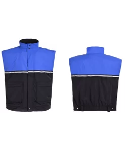 Waterproof Zip-Off Sleeve Bike Patrol Jacket With Removable Liner