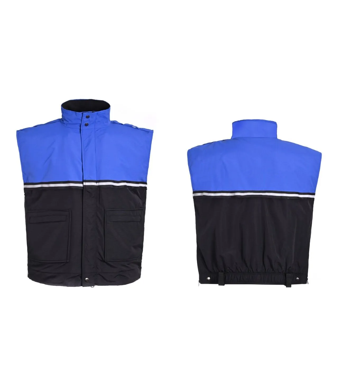 Waterproof Zip-Off Sleeve Bike Patrol Jacket With Removable Liner