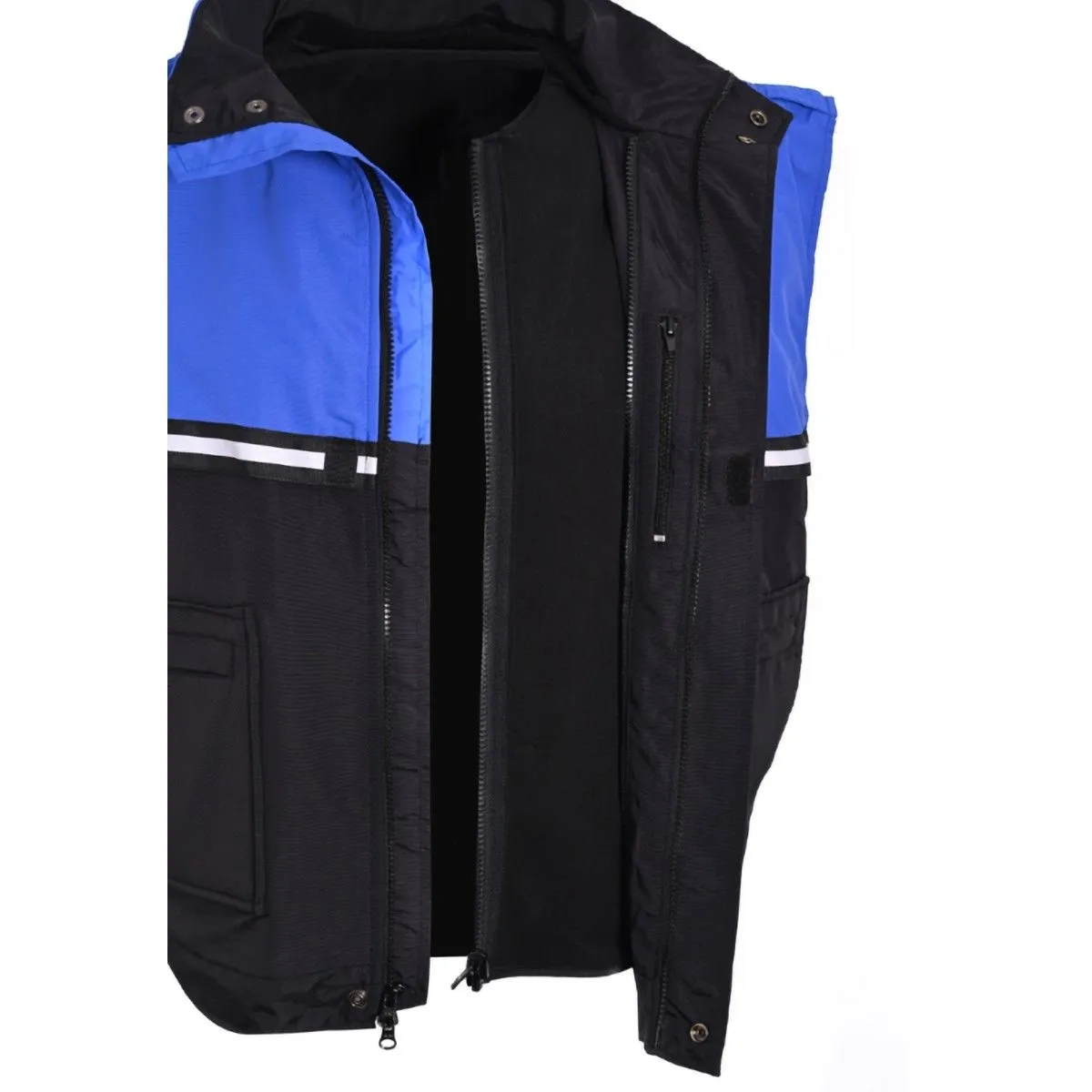 Waterproof Zip-Off Sleeve Bike Patrol Jacket With Removable Liner - Image 8