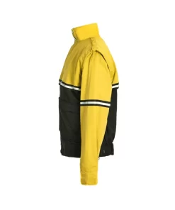1VP-JS902 Waterproof Zip-Off Sleeve Bike Patrol Jacket With Removable Liner