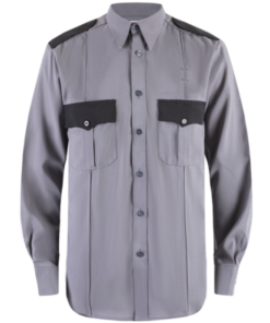 Mens Polyester Stretch Security Shirt Long Sleeve - Image 16