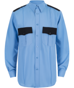 Mens Polyester Stretch Security Shirt Long Sleeve - Image 17