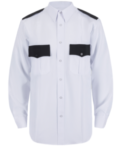 Mens Polyester Stretch Security Shirt Long Sleeve - Image 18
