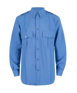 Mens Polyester Stretch Security Shirt Long Sleeve - Image 5