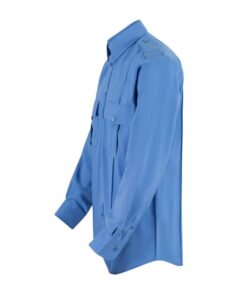 Mens Polyester Stretch Security Shirt Long Sleeve - Image 6