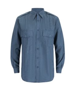Mens Polyester Stretch Security Shirt Long Sleeve - Image 7