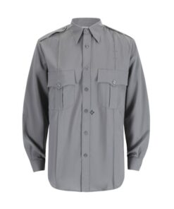 Mens Polyester Stretch Security Shirt Long Sleeve - Image 9