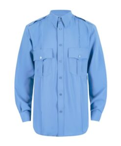 Mens Polyester Stretch Security Shirt Long Sleeve - Image 11