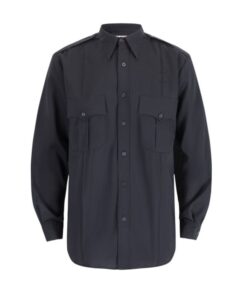 Mens Polyester Stretch Security Shirt Long Sleeve - Image 13