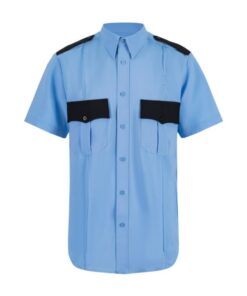 Mens 100% Polyester Security Shirt Short Sleeve National Patrol