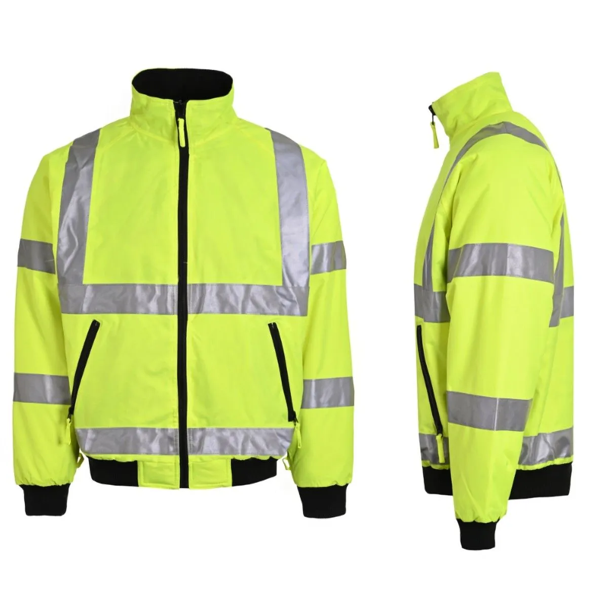 High-Viz Jacket w/Liner 100% Polyester