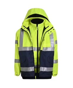 High-Viz Jacket w/Liner 100% Polyester