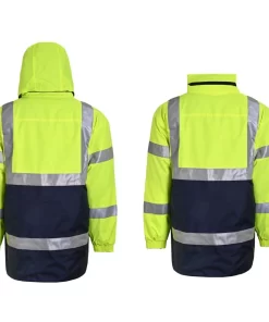 High-Viz Jacket w/Liner 100% Polyester