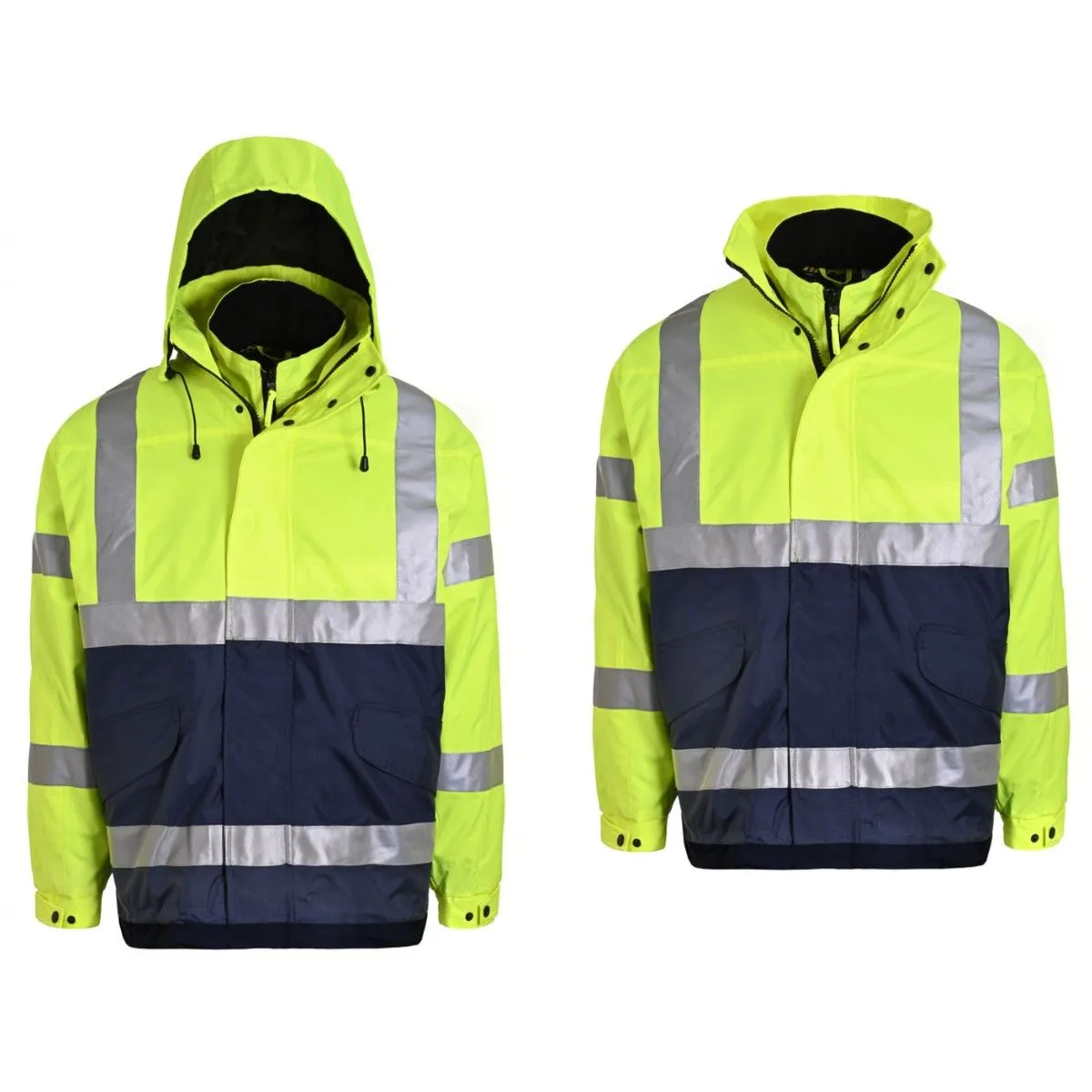 High-Viz Jacket w/Liner 100% Polyester