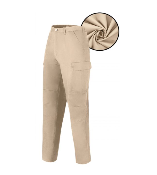 BDU 6 Pocket Poly/Cotton Pants w/ Elastic Stretch Material