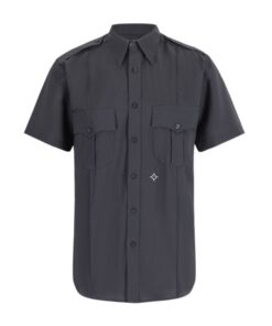 Men's 100% Polyester Security Short Sleeve Shirt - Image 3