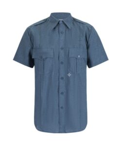 Men's 100% Polyester Security Short Sleeve Shirt - Image 5