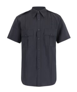 Men's 100% Polyester Security Short Sleeve Shirt