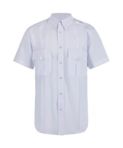 Men's 100% Polyester Security Short Sleeve Shirt - Image 9